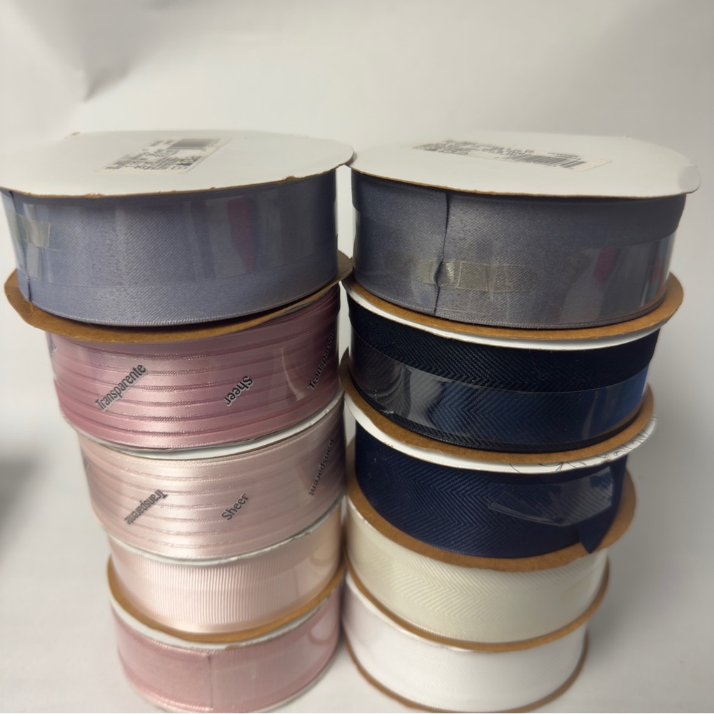 OFFRAY Satin Ribbon Spools NWT
